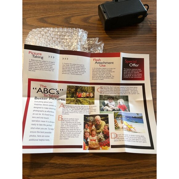 Vista View 35MM XL film camera NOS - Picture 8 of 8